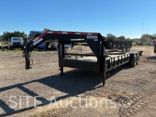 2022 Rockin' S Gooseneck T/A Flatbed Trailer
