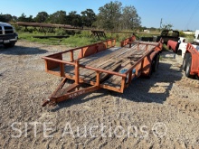 T/A Flatbed Trailer