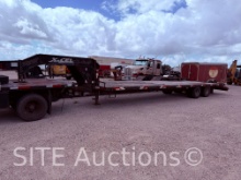 2007 X-Cel Gooseneck T/A Flatbed Trailer