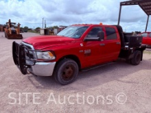 2014 Dodge Ram 3500 ST Crew Cab Flatbed Truck