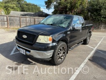 2006 Ford F150 Extended Cab Pickup Truck