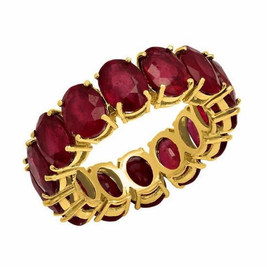 14k Yellow Gold 13.30ct Ruby Ring