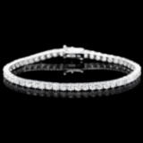 18K Gold 7.57ct Diamond Bracelet