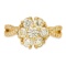 14K Yellow Gold Setting with 2.38ct Diamond Ring