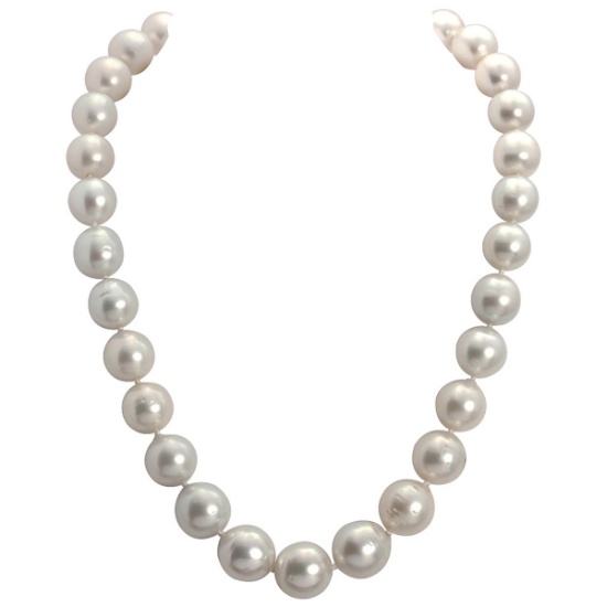 12-15.5mm Natural South Sea Pearl Necklace