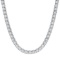 14K White Gold Setting with 7.15ct Diamond Necklace