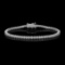 14k White Gold 4.89ct Diamond Bracelet
