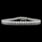 18K White Gold and 5.65ct Diamond Bracelet