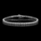 14k White Gold 5.57ct Diamond Bracelet