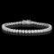 18k White Gold 8.61ct Diamond Bracelet