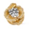 18K Yellow Gold Setting with 2.38tcw Diamond Ladies Ring