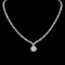 18K Gold 16.00ct Diamond Necklace