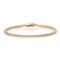 14K Yellow Gold Setting with 2.0ct Diamond Ladies Bracelet