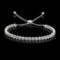 14k White Gold 4.37ct Diamond Bracelet