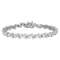 14k White Gold 3.42ct Diamond Bracelet