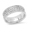 18K White Gold Setting with 2.49ct Diamond Ladies Band