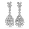 14K Gold 2.91ct Diamond Earrings