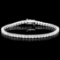 18K White Gold 7.42ct Diamond Bracelet