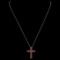 14K Yellow Gold and 2.51ct Ruby Pendant