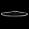 14K White Gold and 1.8ct Diamond Bracelet