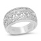 Platinum Setting with 0.30ct Diamond Ladies Band