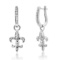 14K White Gold Setting with .31ct Diamond Earrings