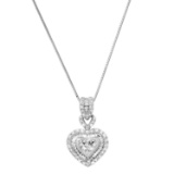 18K White Gold Setting with 2.50ct Diamond Ladies Pendant