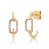 14K Yellow Gold Setting with 0.28ct Diamond LALI