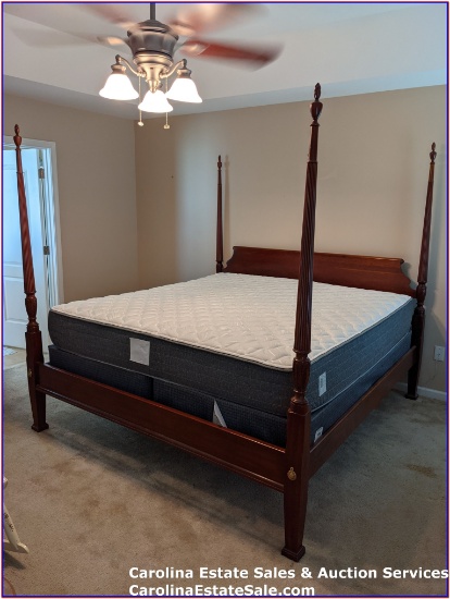 Beautiful Four Poster King Bed