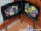 2 Hand Painted Snack Tables