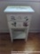 Hand Painted 2 Drawer Side Table