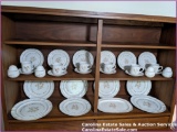 30+ Pieces - Stoneware Set Cordella Collection w/ Serving Pieces