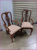 2 Wooden Captains Chairs