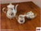Nikoniko 3 Pieces - Tea Pot, Sugar Bowl & Creamer