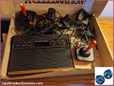 Vintage Atari Game Console & Multi Controllers