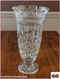 Tall Crystal Vase