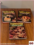 3 Southern Living Annual Living Cookbooks - Hard Back