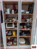 Huge Cabinet Lot - Kitchenware & More