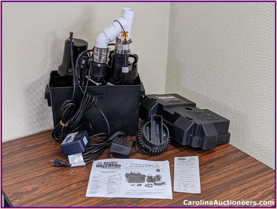 The Basement Watchdog Big Combo Connect Primary/Backup Sump Pump System