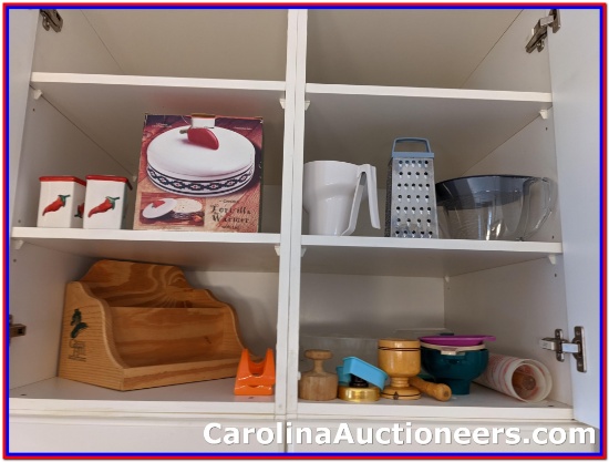 Cabinet Lot - Miscellaneous Kitchenware & More!