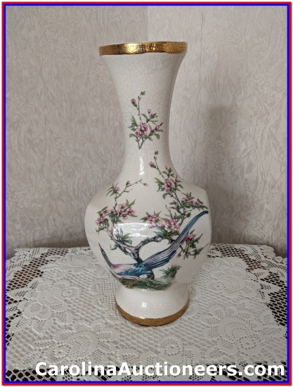 Large Decorative Porcelain Vase