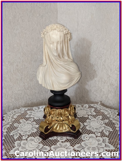 Toscano Veiled Woman Bust