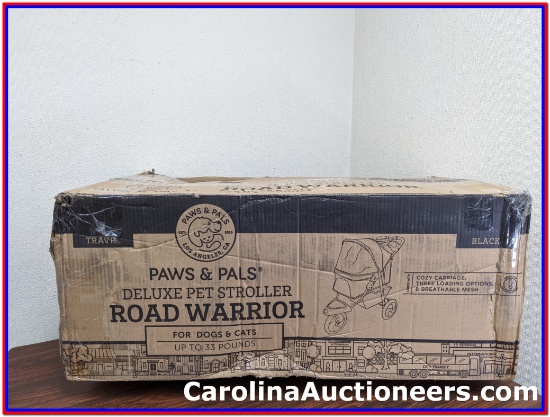 Paws & Pals Deluxe Pet Stroller Road Warrior