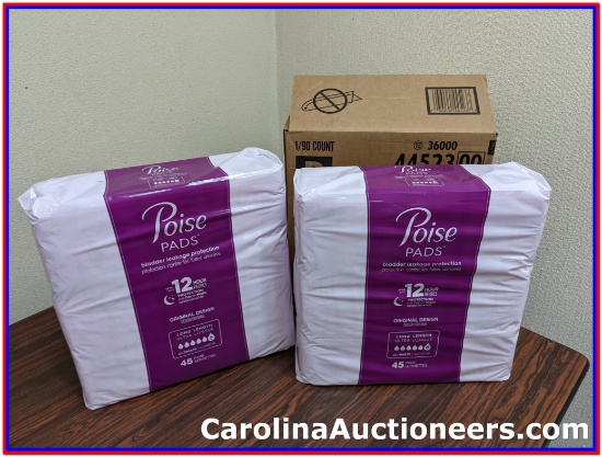 Poise Pads 1/90 Count