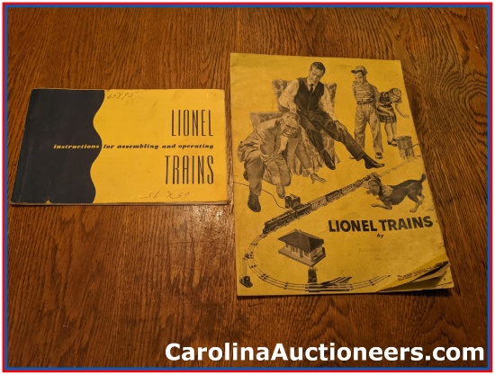 Lionel Trains Instruction Manual & More!