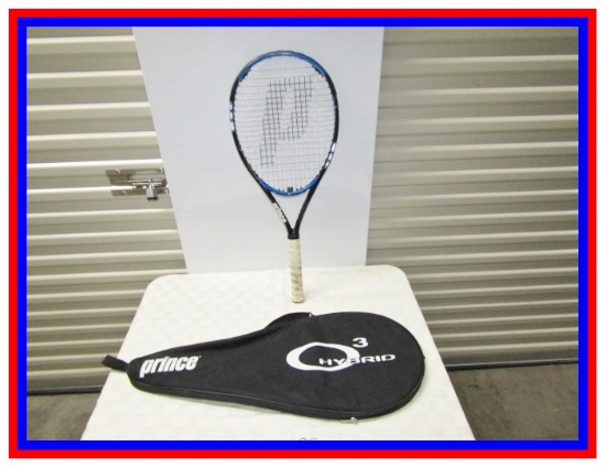 Prince O3 Hybrid Shark Tennis Racket W/ Full Racket Cover
