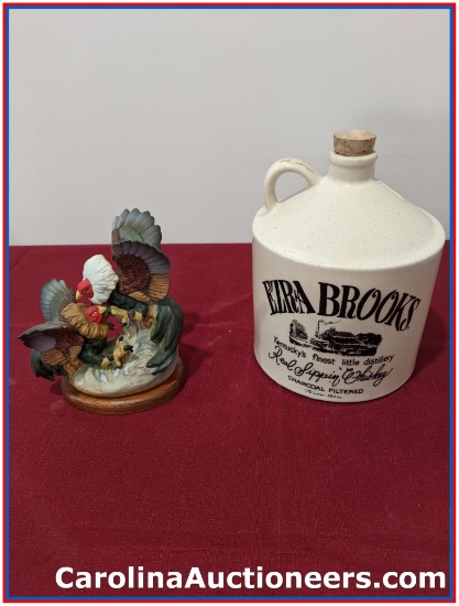 Decorative Statue & Collectible Empty Whisky Jug