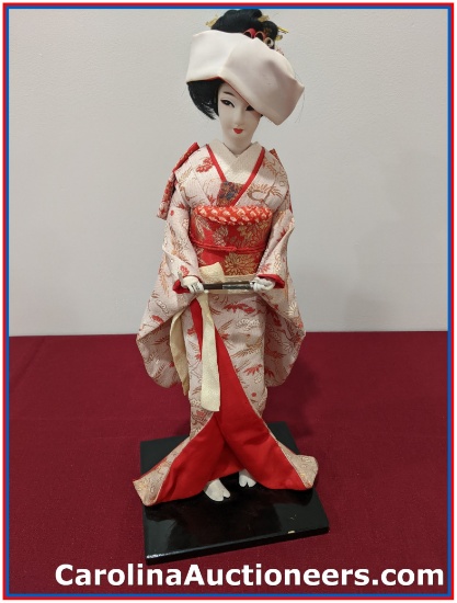 Vintage Oriental Geisha Doll