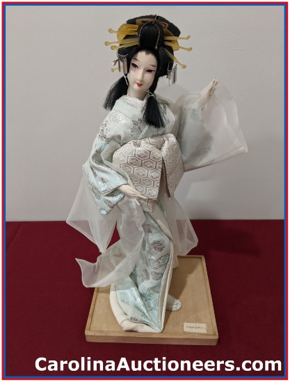 Vintage Oriental Geisha Doll