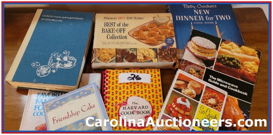 Misc Cook Book Lot
